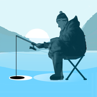 Pesca de invierno 3D