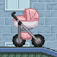 Watch out the baby - hill game