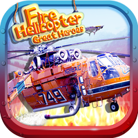 Grandes héroes-helicóptero de Fuego