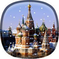 Nieve En Moscú-Fondo De Pantalla En Vivo